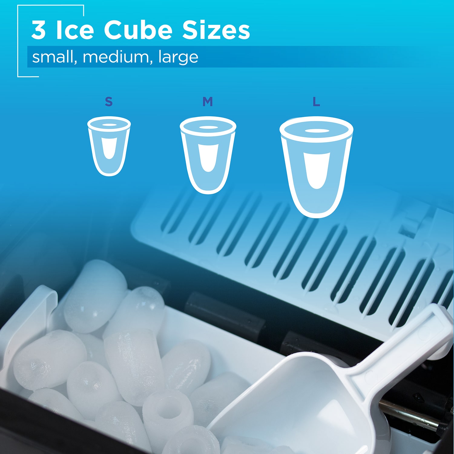 BLACK+DECKER 26-lb. Capacity Ice Maker