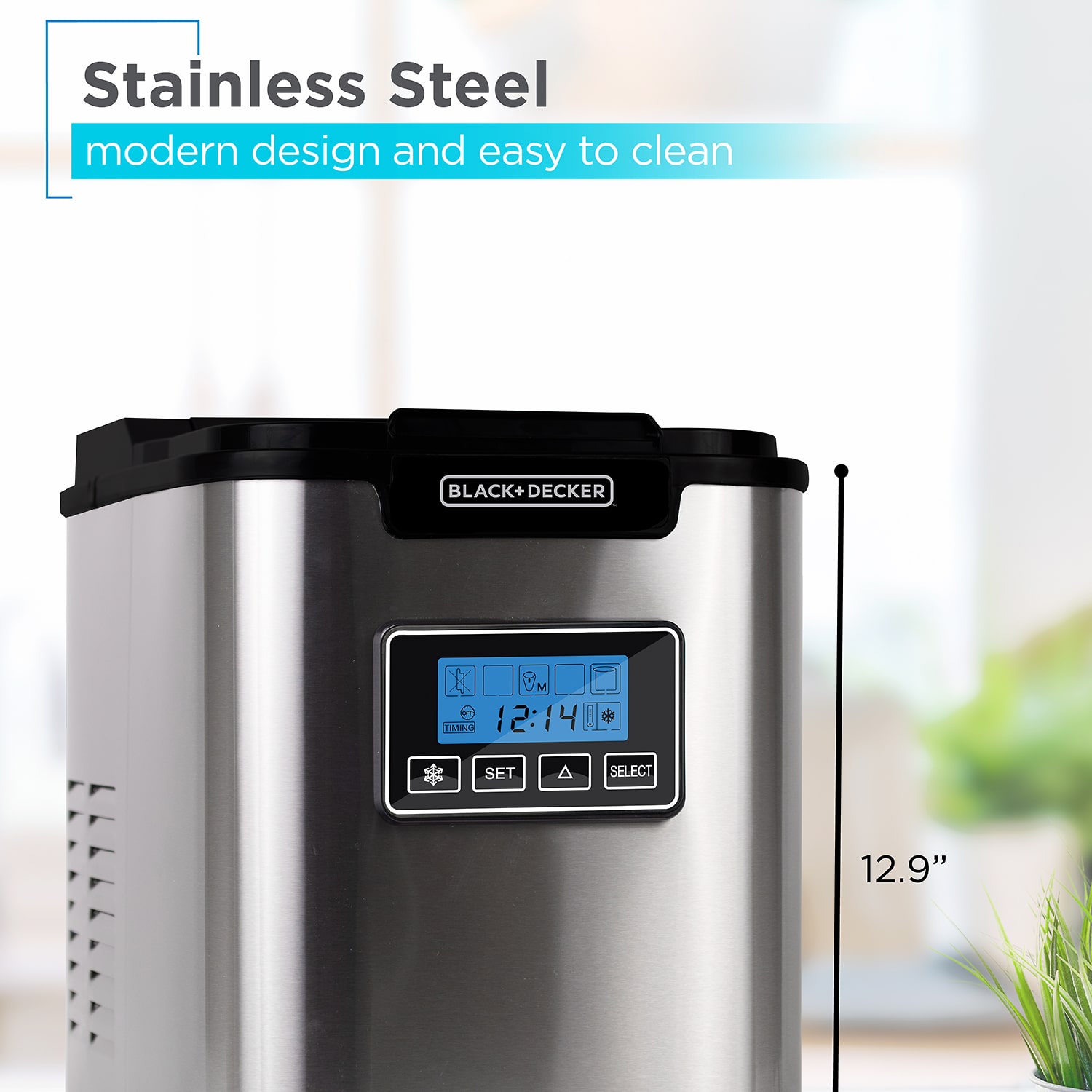 BLACK+DECKER 26-lb. Capacity Ice Maker