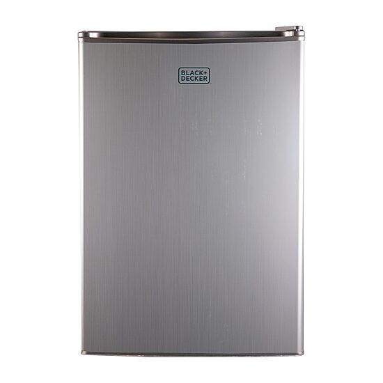 BLACK+DECKER 2.5-Cu. Ft. Compact Refrigerator - Stainless Steel