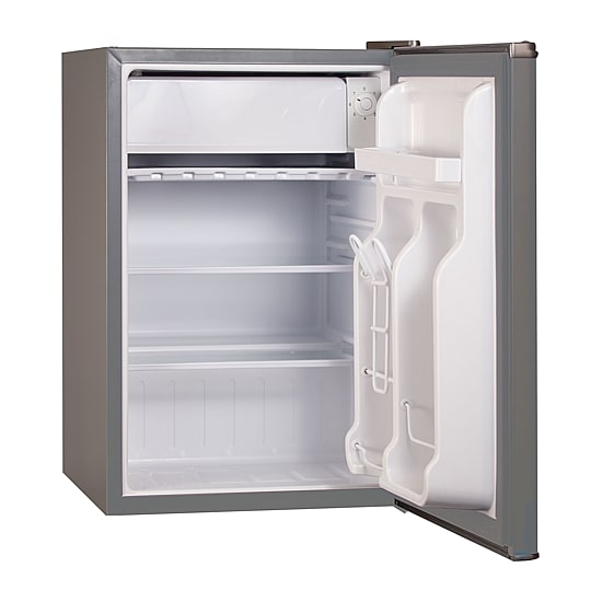 BLACK+DECKER 2.5-Cu. Ft. Compact Refrigerator - Stainless Steel