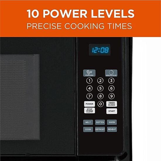 Commercial Chef 1.4-Cu. Ft. Countertop Microwave - Black