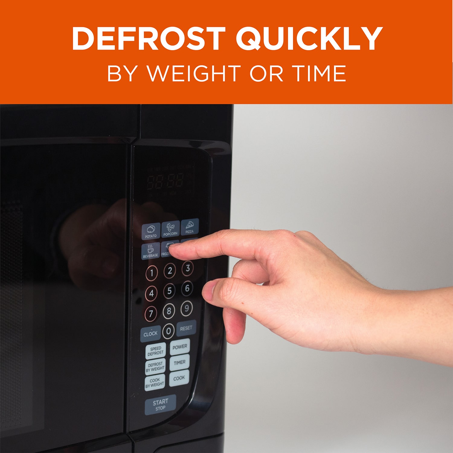 Commercial Chef 1.6-Cu. Ft. Countertop Microwave - Black