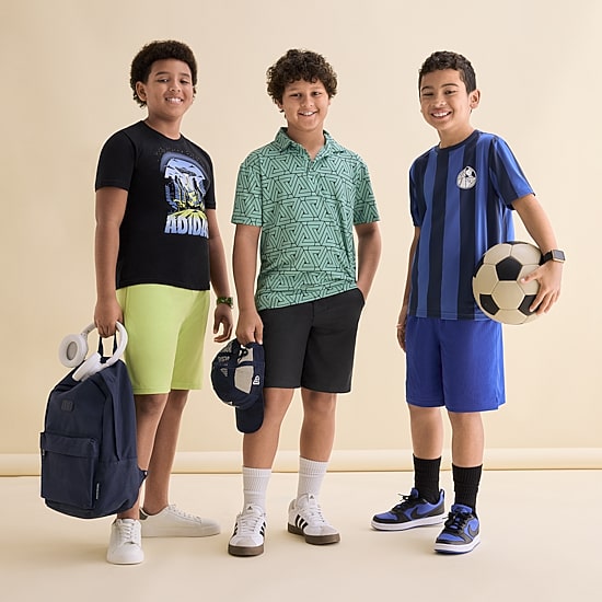 adidas Big Kid Boys Mid Rise Pull-On Short