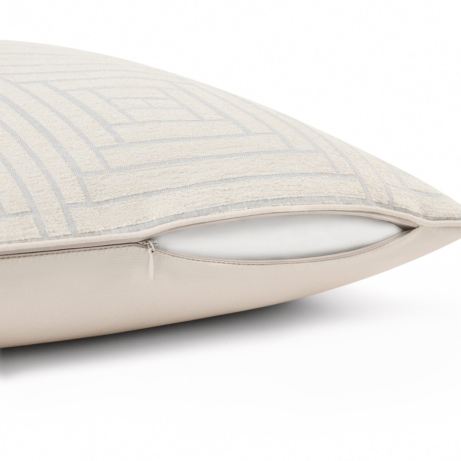 Fieldcrest Woven Geo Square Throw Pillow