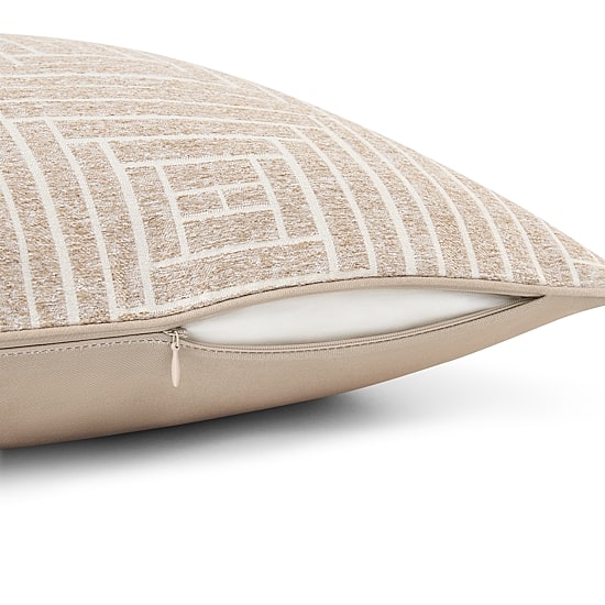 Fieldcrest Woven Geo Square Throw Pillow