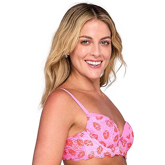Ilusion Womens Medium Support Demi Bra 7218