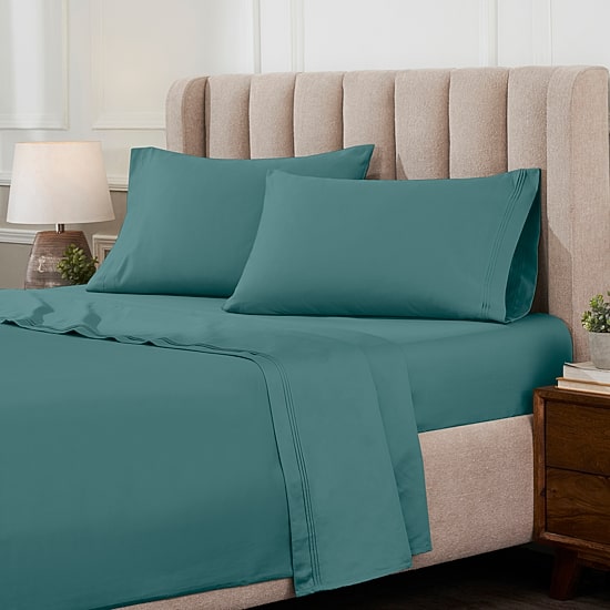 SUPERIOR® Egyptian Cotton Sateen 1000tc Deep Pocket Sheet Set
