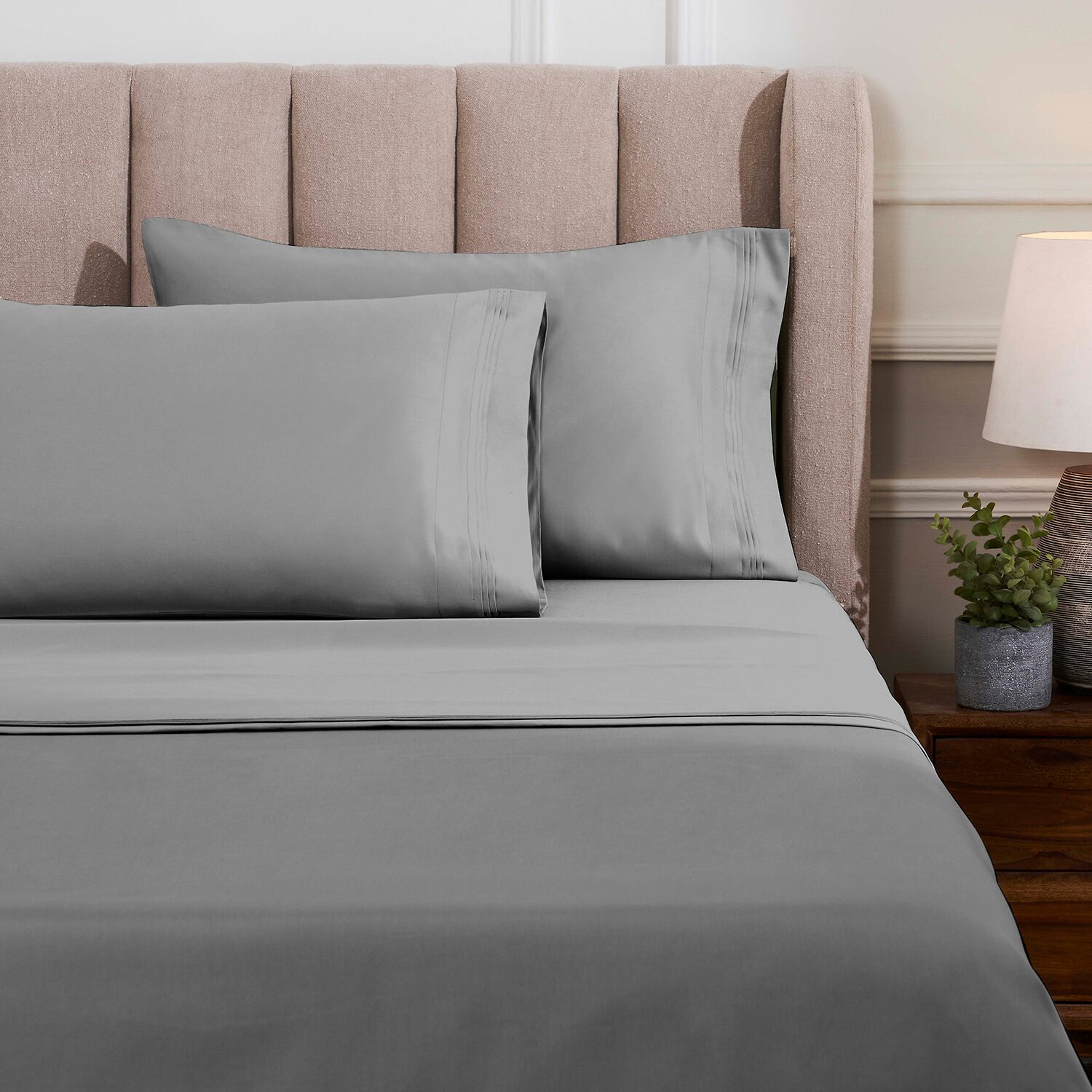SUPERIOR® Egyptian Cotton Marrow Stitch 1500tc Deep Pocket Sheet Set