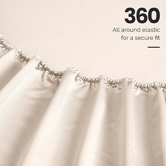 SUPERIOR® Egyptian Cotton Marrow Stitch 1500tc Deep Pocket Sheet Set