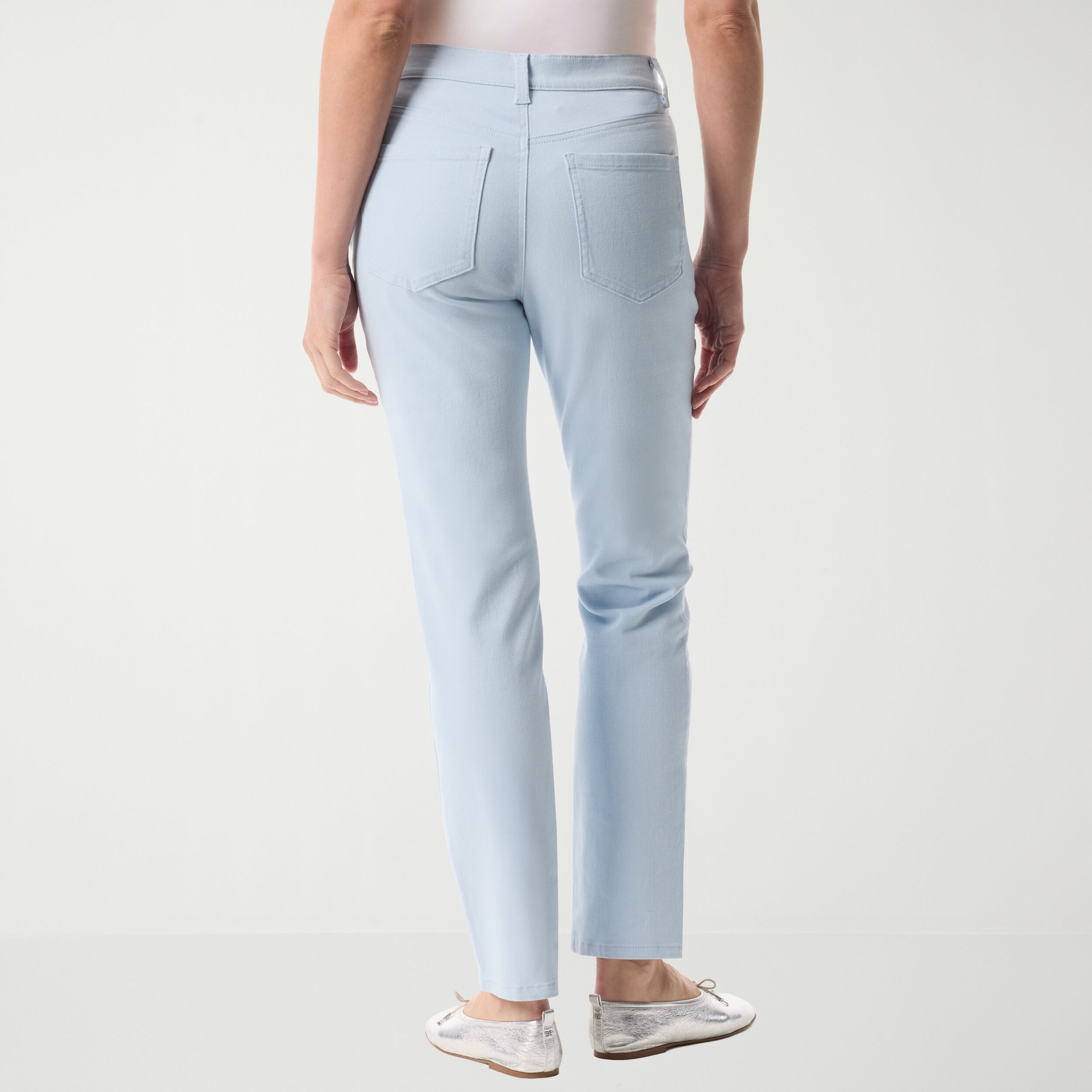 Gloria Vanderbilt Amanda Womens High Rise Stretch Fabric Tapered Leg Jean