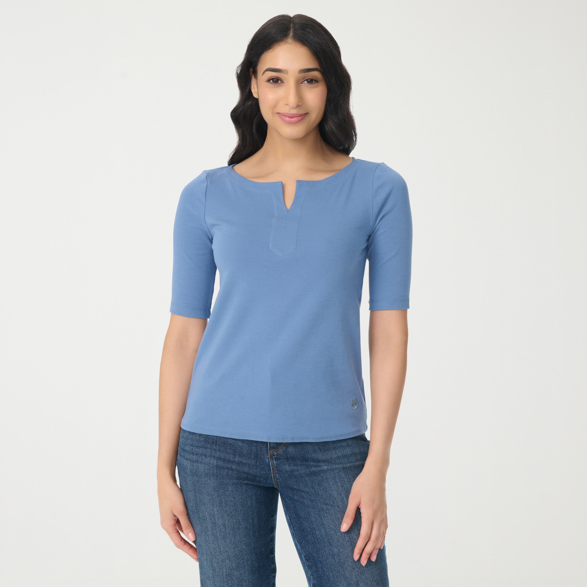 Gloria Vanderbilt Womens Short Sleeve T-Shirt