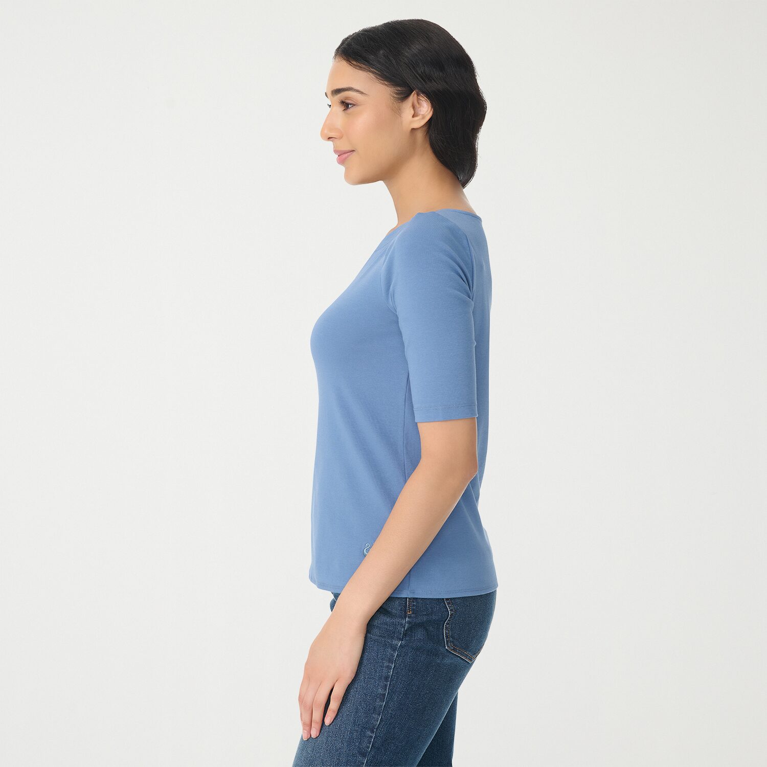 Gloria Vanderbilt Womens Short Sleeve T-Shirt
