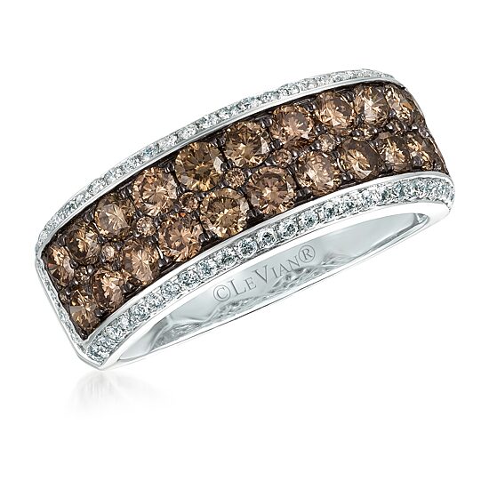 Le Vian® Grand Sample Sale™ Ring Chocolate Diamonds® & Vanilla Diamonds® set in 14K Vanilla Gold®