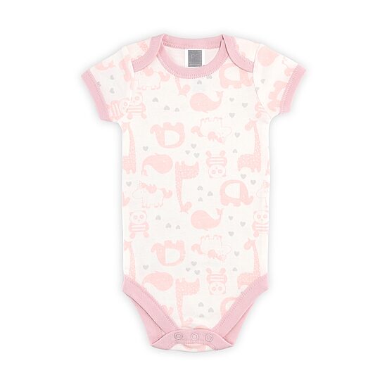The Peanutshell 0-3m Pink Animals Baby Girls 23-pc. Baby Clothing Set