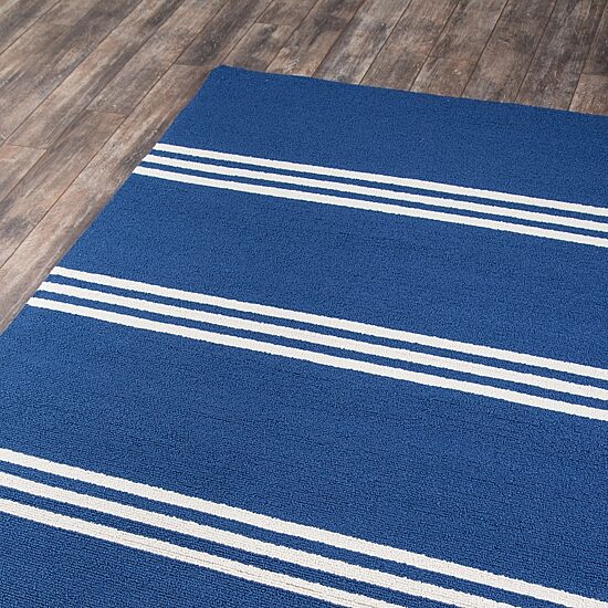 Momeni Veranda Striped Hooked Indoor Outdoor Rectangular Accent Rug