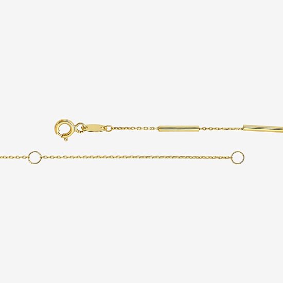 Womens 10K Gold 16 Inch Fashion Chain Necklace