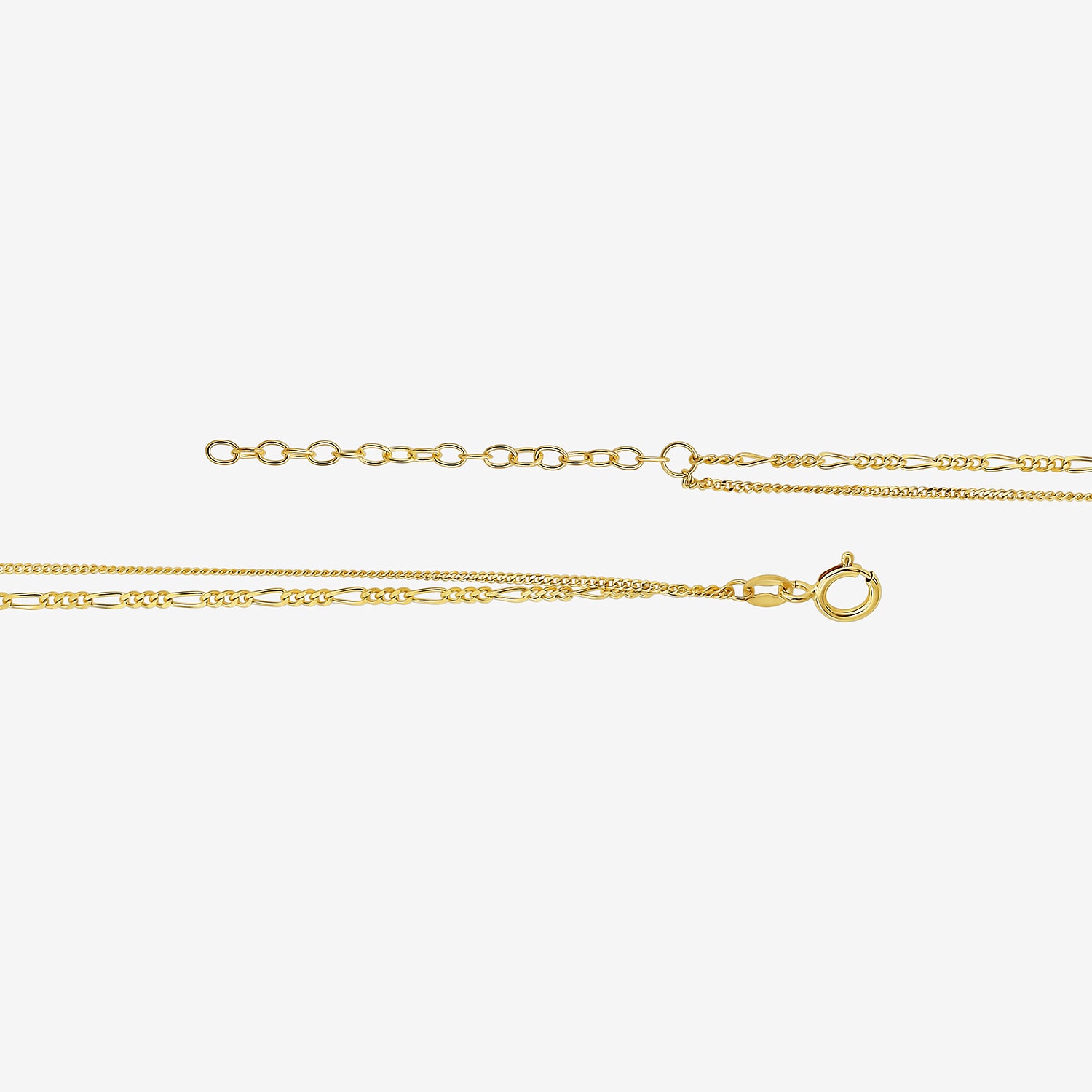Made in Italy Womens 14K Gold Cross 17 Inch Pendant Necklace