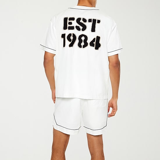 Forever 21 Mens Short Sleeve Button-Down Shirt