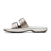 jcpenney silver dress sandals Adrienne Vittadini Women's Jeweled Upper Wedge Sandals | Silver | Regular 10 | Sandals | Wedge Sandals