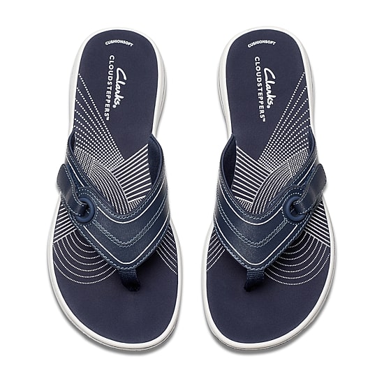 Clarks Cloudsteppers Womens Breeze Reyna Flip-Flops