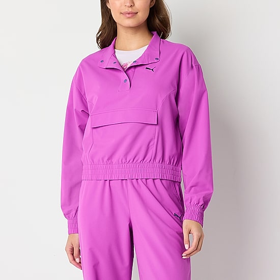 PUMA Womens Lightweight Woven Windbreaker