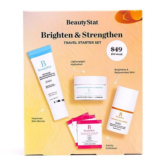 BeautyStat Brighten & Strengthen Travel Starter  Kit