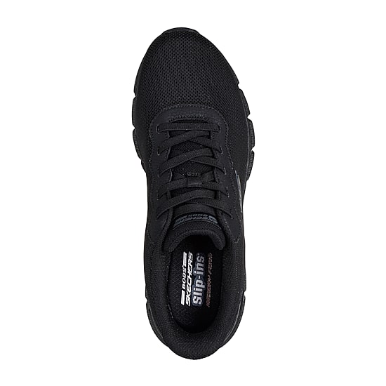 Skechers Bobs Hands Free Slip-Ins Hands Free Bobs Sport B Flex - Glacial Edge Mens Slip-On Walking Shoes