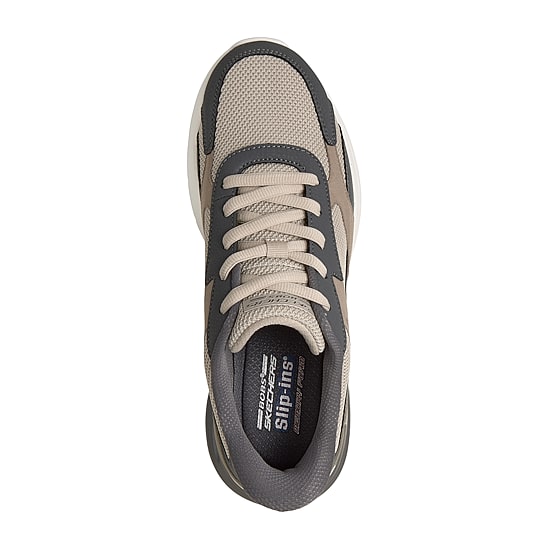 Skechers Bobs Hands Free Slip-Ins Hands Free Bobs Sport Arc Waves 2.0-Class Order Mens Walking Shoes