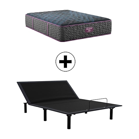Beautyrest World Class Level Three 14.5" Medium Tight top - Mattress + Adjustable Base