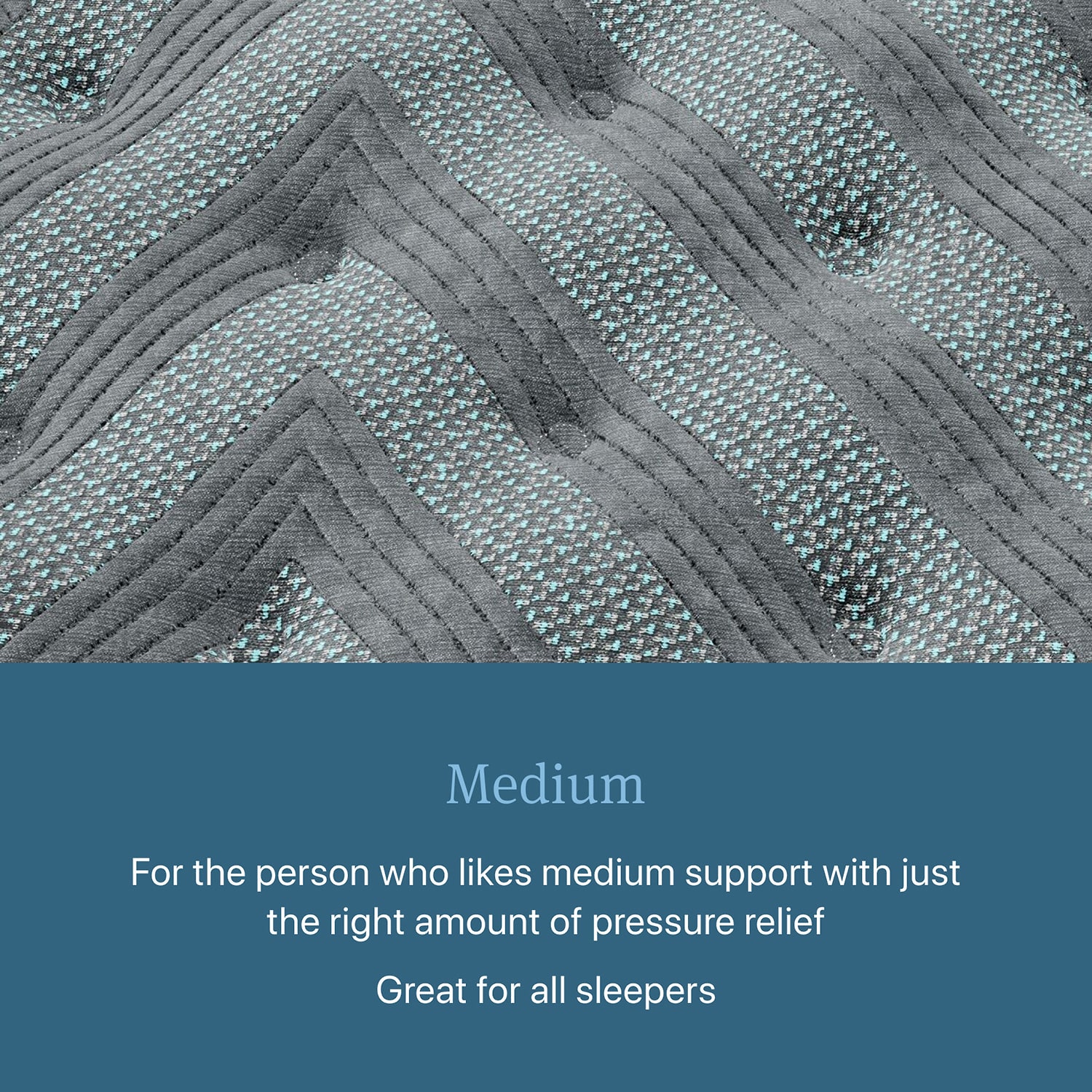Beautyrest Level One 12.5" Medium Tight Top - Mattress + Adjustable Base