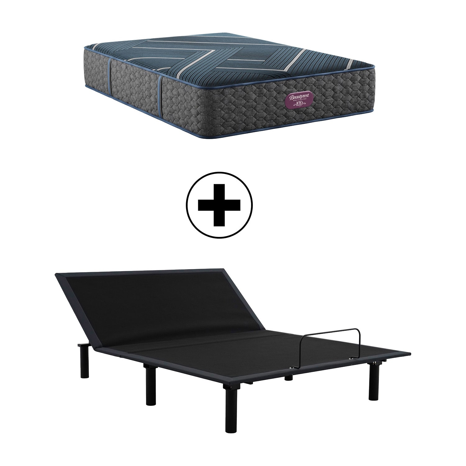 Beautyrest World Class Level Four 13.5" Firm Tight Top - Mattress + Adjustable Base