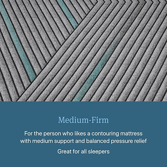 Beautyrest Level Two 12" Medium Tight Top - Mattress + Adjustable Base
