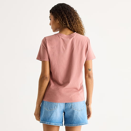 A.N.A Womens Round Neck Short Sleeve T-Shirt
