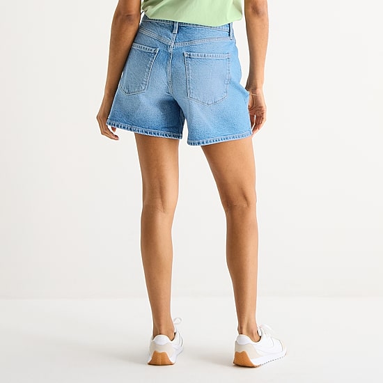a.n.a A-Line Womens Highest Rise 5" Denim Short