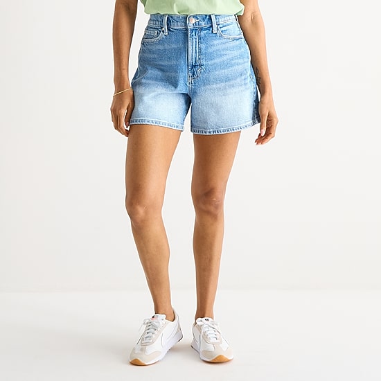 a.n.a A-Line Womens Highest Rise 5" Denim Short