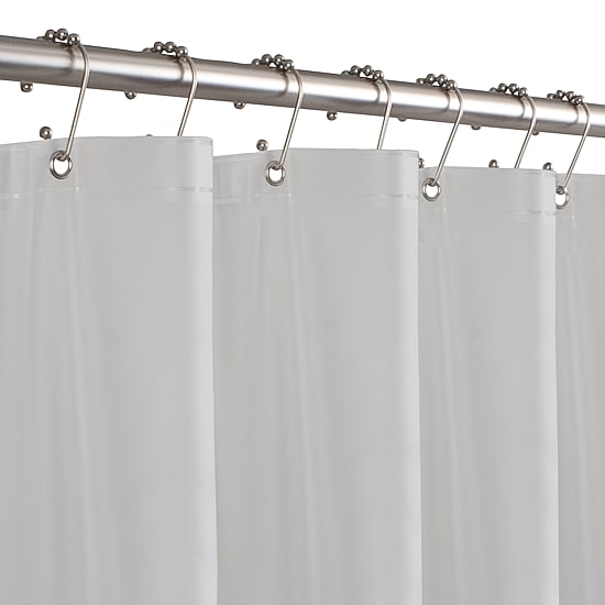 Maytex 5-Gauge 70"x71" PVC Shower Curtain Liner