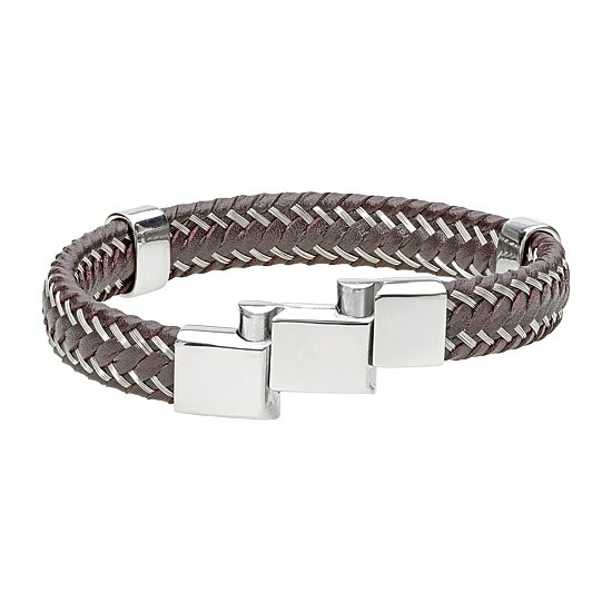 Mens Stainless Steel Link Bracelet