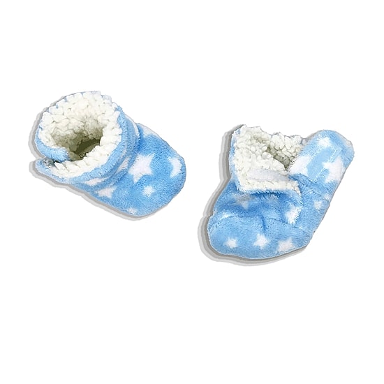 3 Stories Trading Company Baby Plush Hat & Booties - 3 Pieces