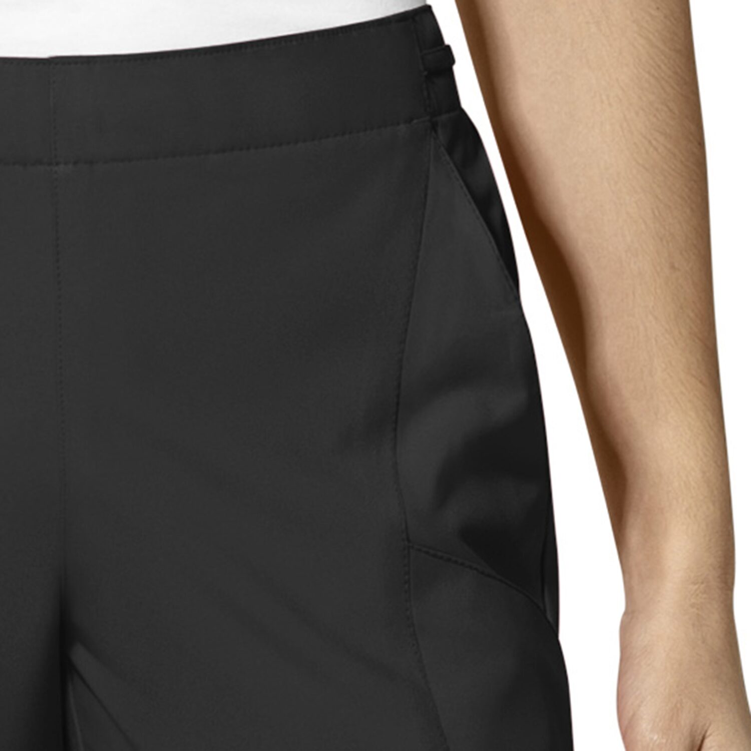 Wink® W123 Flat Front Cargo Pocket Womens Plus Tall Moisture Wicking Wrinkle Resistant Quick Dry Scrub Pant