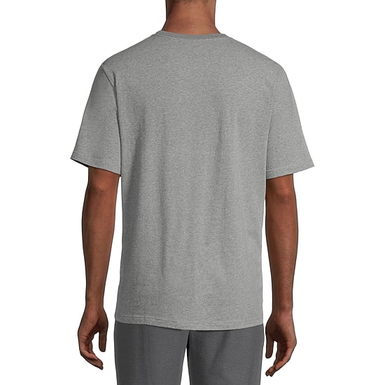 Stafford Super Soft Mens Crew Neck Short Sleeve Big and Tall Pajama Top