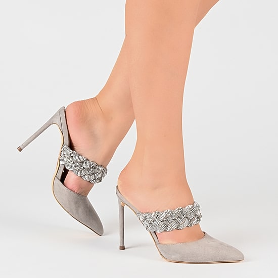 Journee Collection Hazzl Womens Pointed Closed Toe Stiletto Heel Pumps