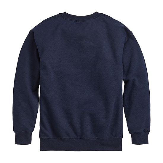 Disney Collection Little & Big Kid Boys Crew Neck Long Sleeve Lilo & Stitch Sweatshirt