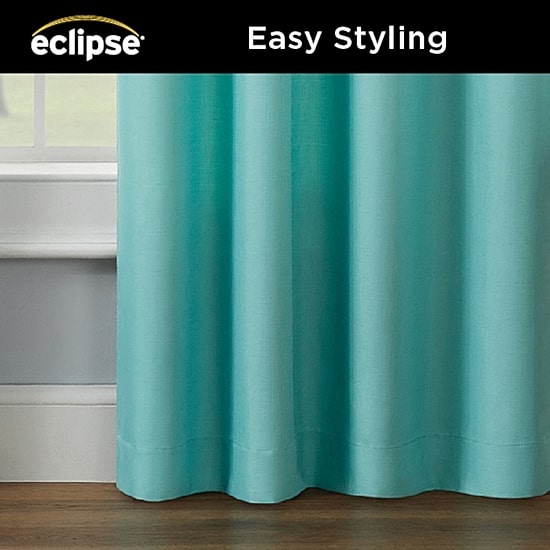 Eclipse Kendall Kids Thermaback Rod Pocket Energy Saving Blackout Single Curtain Panel