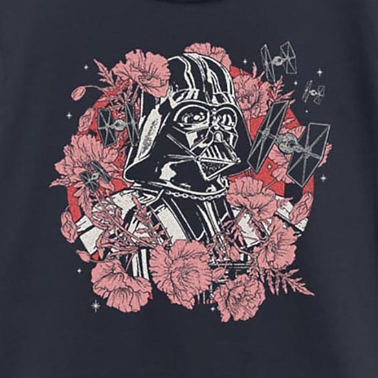 Little & Big Kid Girls Crew Neck Short Sleeve Slim Fit Star Wars Graphic T-Shirt