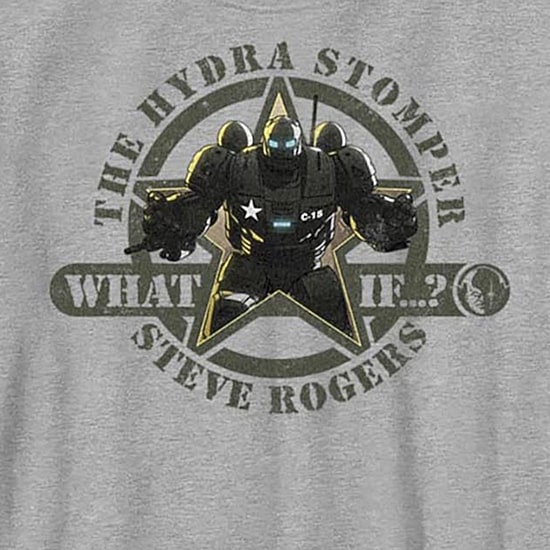 Steve Rodgers Hydra Little & Big Kid Boys Crew Neck Short Sleeve Slim Fit Avengers Marvel Graphic T-Shirt