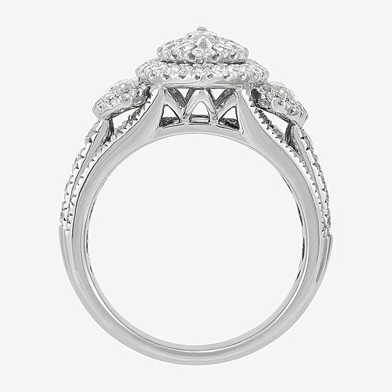 Limited Quantities! Womens 2 CT. T.W. Natural White Diamond 14K Gold Engagement Ring