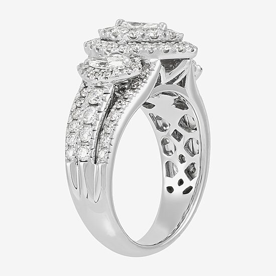 Limited Quantities! Womens 2 CT. T.W. Natural White Diamond 14K Gold Engagement Ring