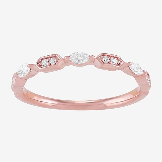 Limited Quantities! Womens 1/5 CT. Natural White Diamond 10K Gold Band
