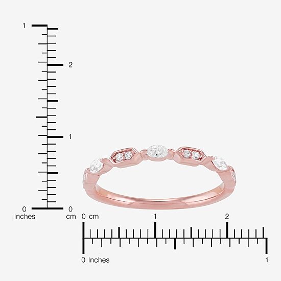Limited Quantities! Womens 1/5 CT. Natural White Diamond 10K Gold Band