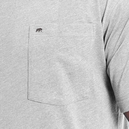 Berne Lightweight Performance Mens Crew Neck Short Sleeve T-Shirt